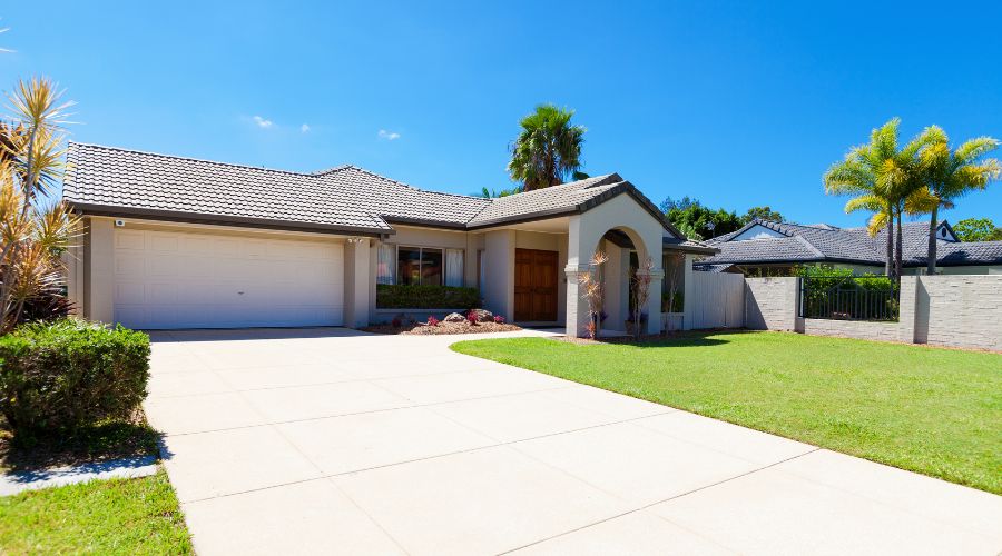 australian suburban house